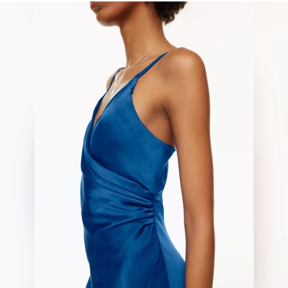 Wilfred Scenery Dress in Ultramarine Blue - Picture 2 of 7